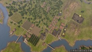 The greatest reward: Watching the self-sufficient town you built from scratch from high above.